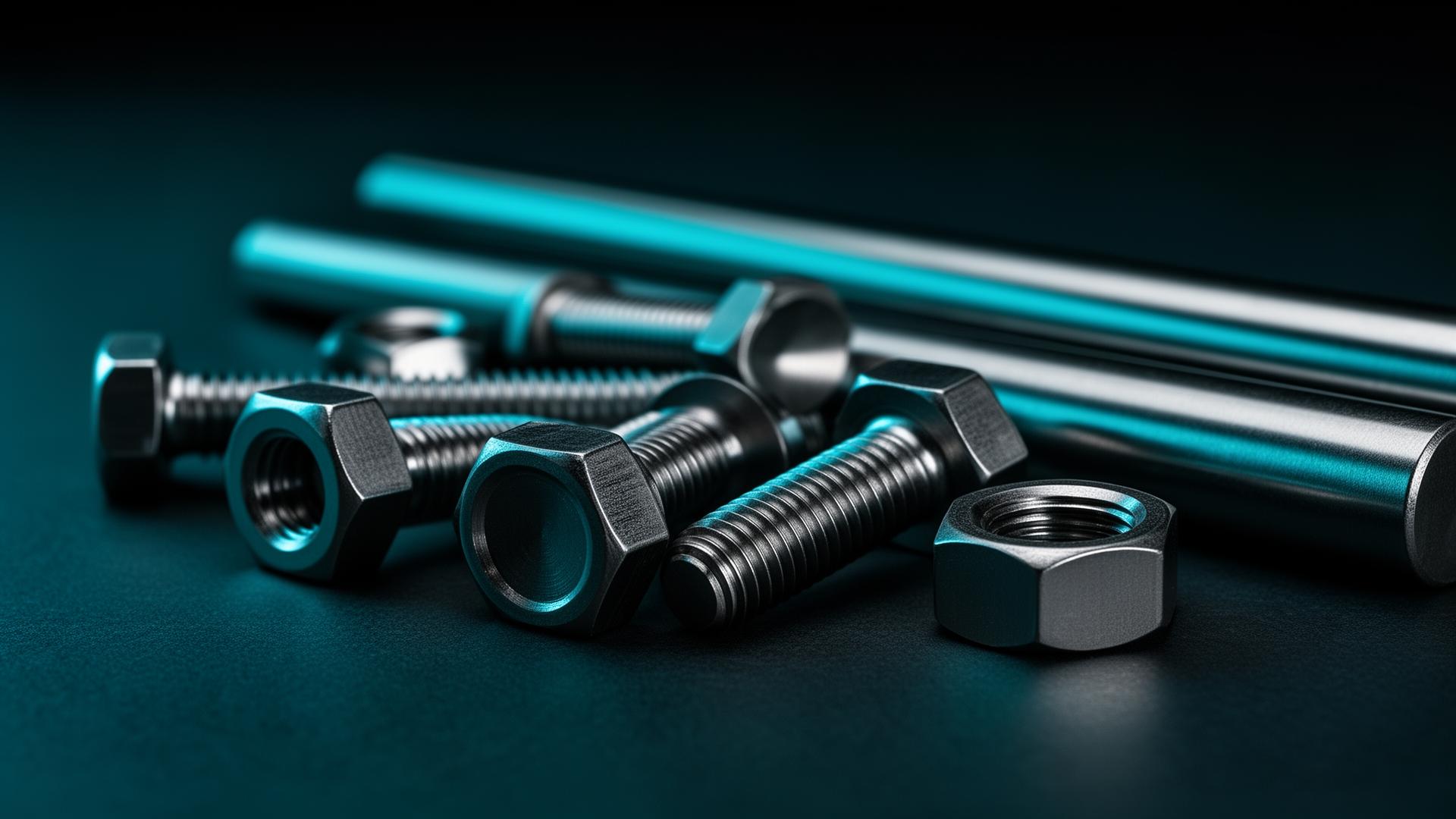 Industrial fasteners — hex bolts, nuts and threaded rods